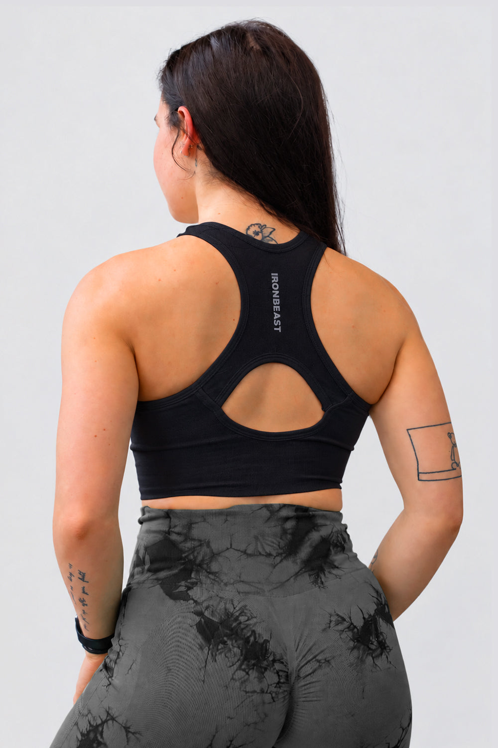 Zipped Sports Bra