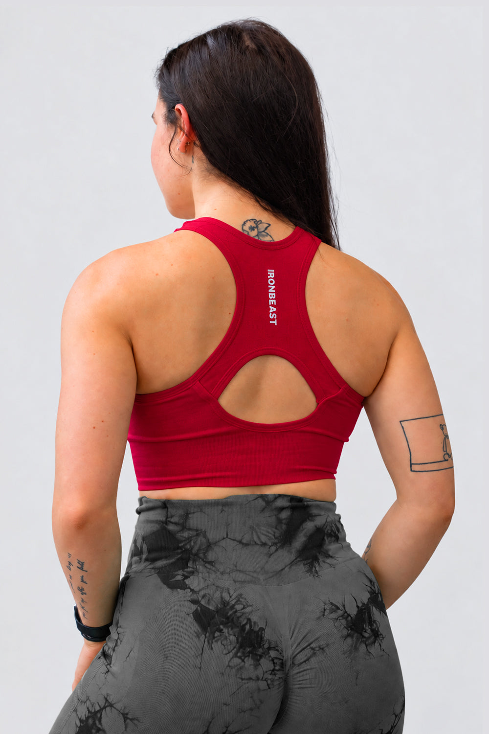Zipped Sports Bra