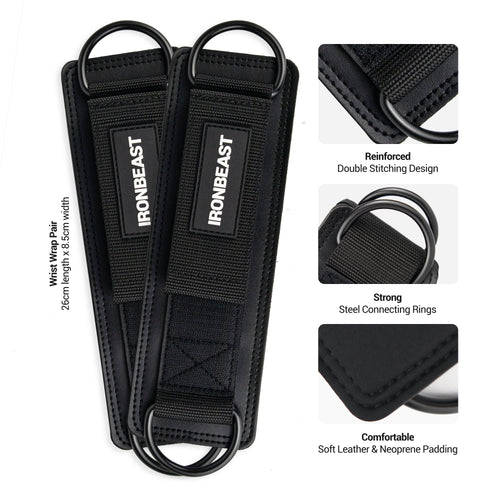 Ankle & Wrist Cuffs Pair