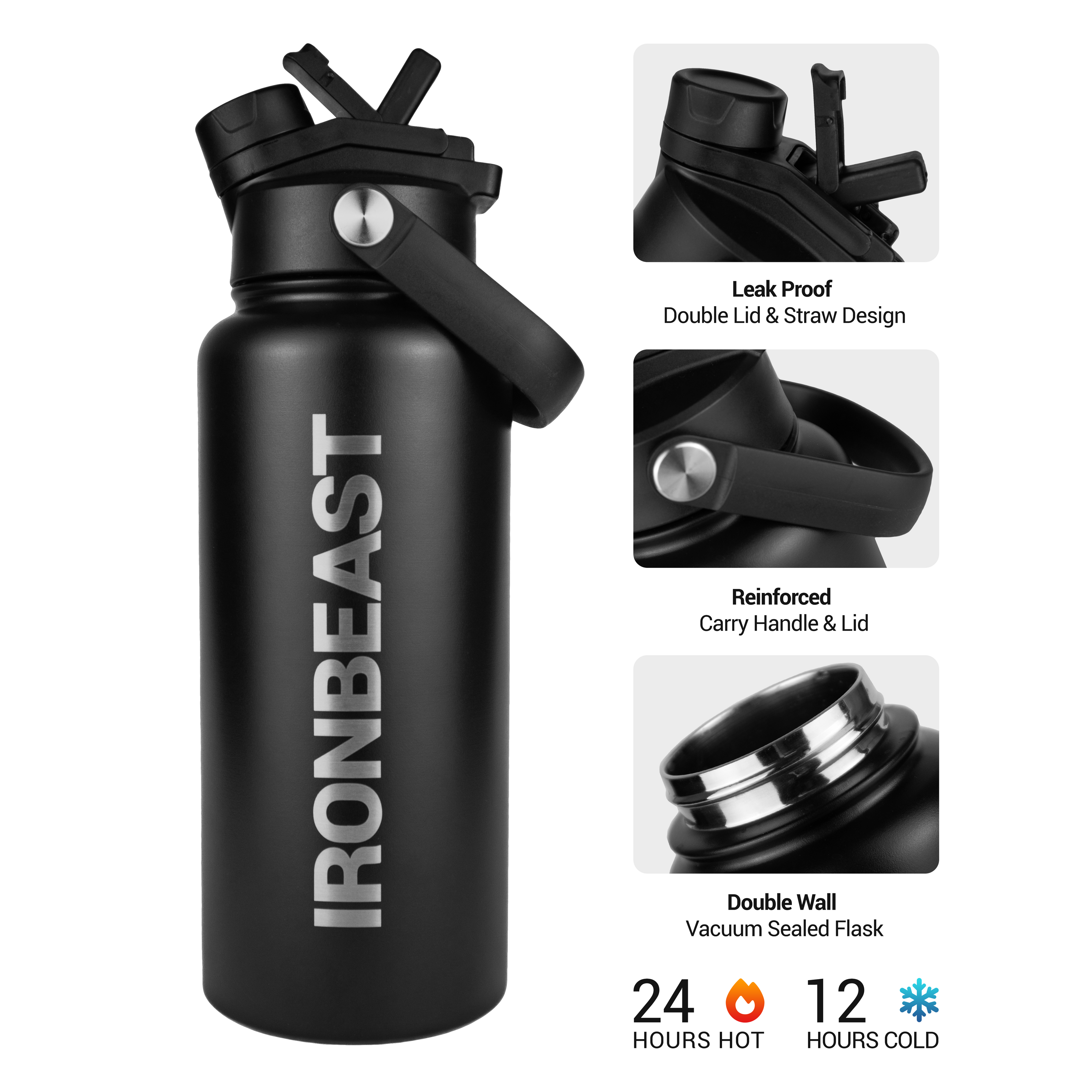 Steel Water Bottle 900ML