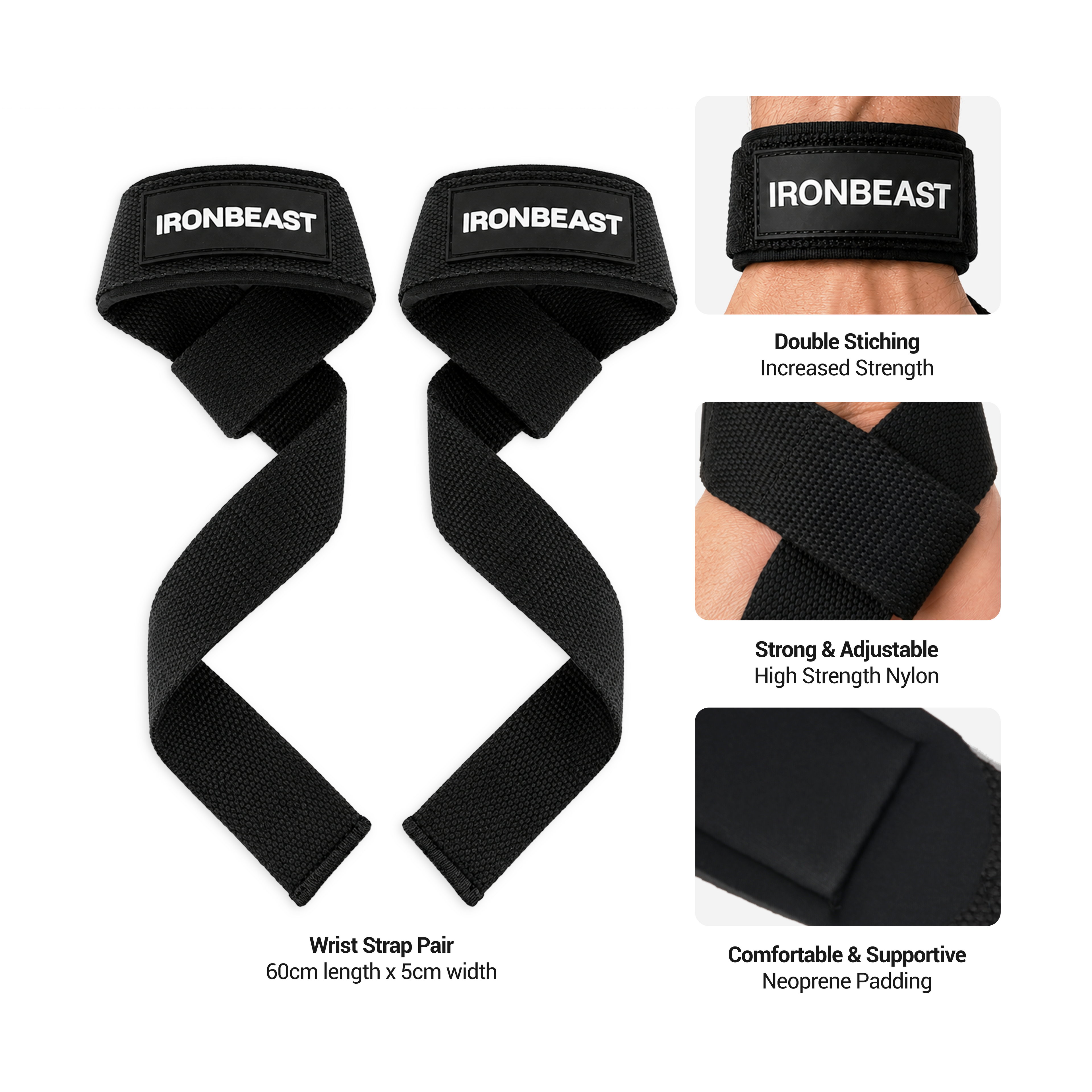 Wrist Straps Pair