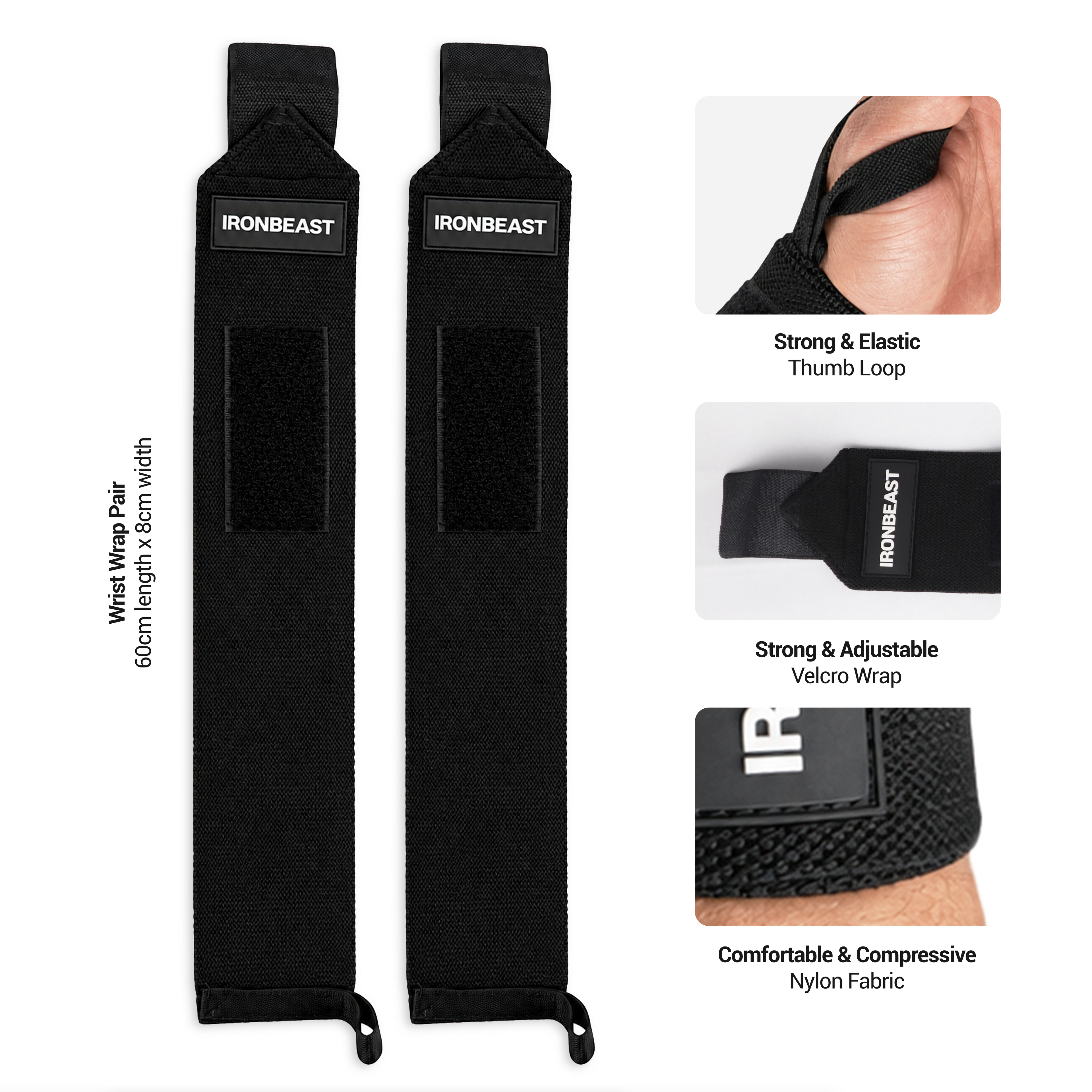 Wrist Wraps Pair