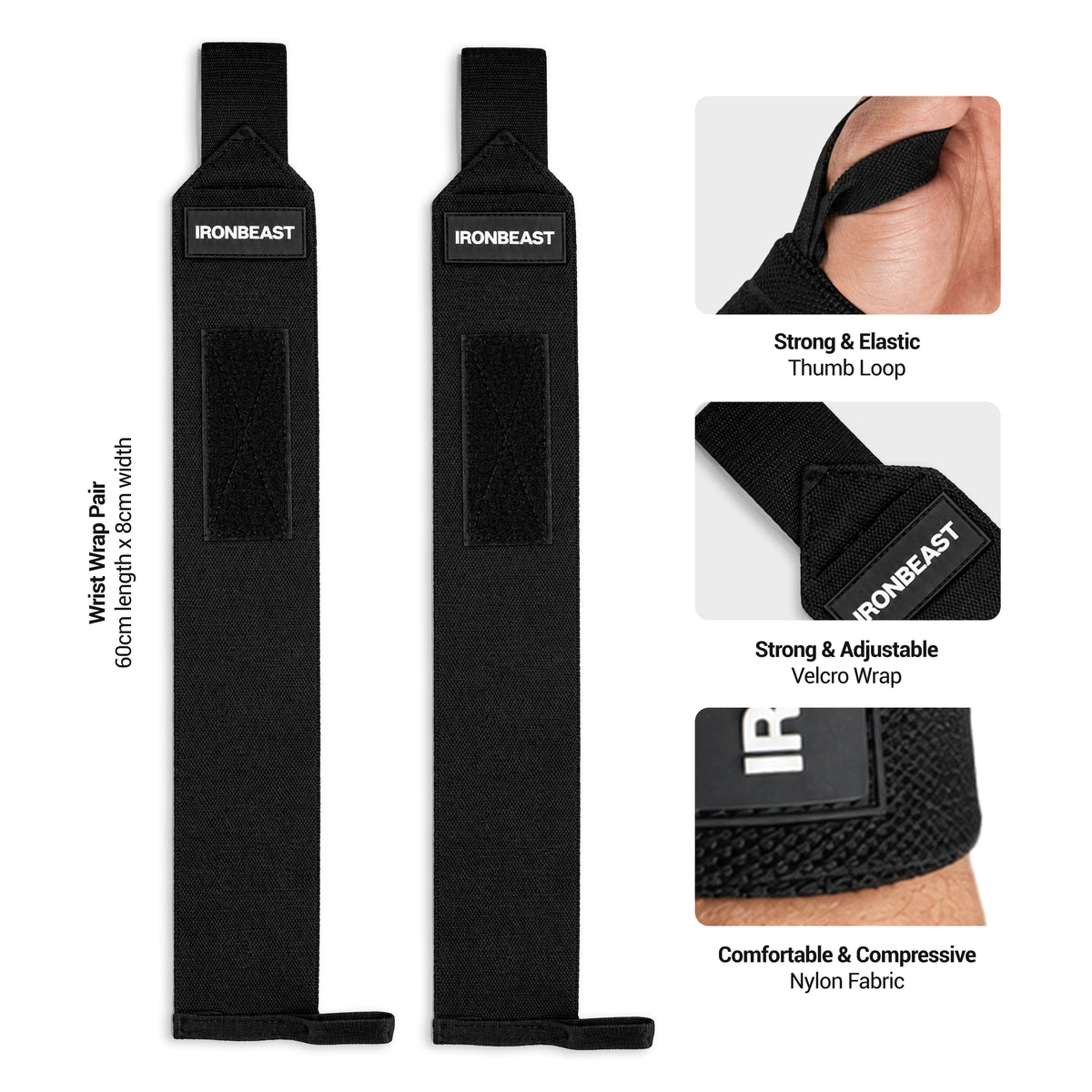 Wrist Wraps Pair
